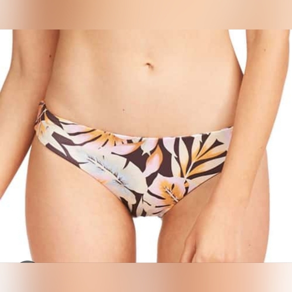 Billabong Other - Billabong Swim Postcards From Paradise Lowrider Reversible Bikini Bottoms Large